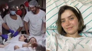 Em meio ao câncer, Camila Campos dá à luz louvando a Deus em hospital